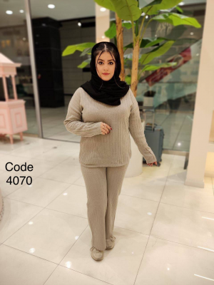 شوميز بافت قواره دار 7210 ذغالي